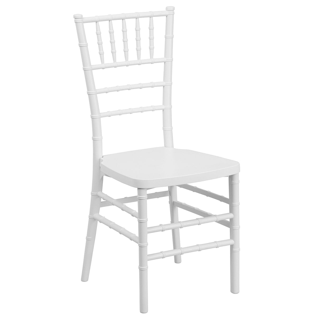 Matte White Resin Chiavari Chair