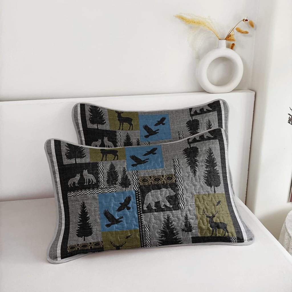 Farmhouse Quilt Set, Farmhouse Bedspread Coverlet Set