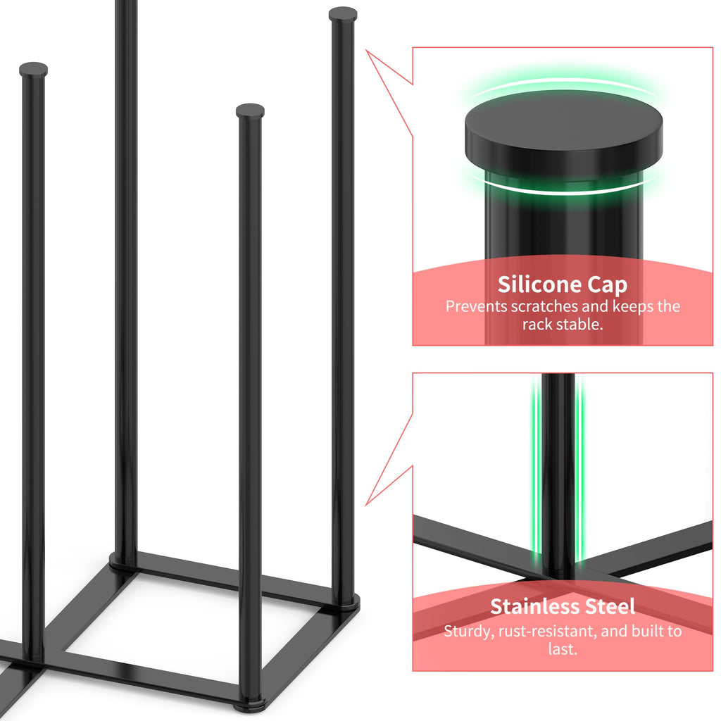 Collapsible Bottle Drying Rack, Baby Bottle Drying Rack, Foldable Cup Draining Holder, Retractable Reusable Silicone