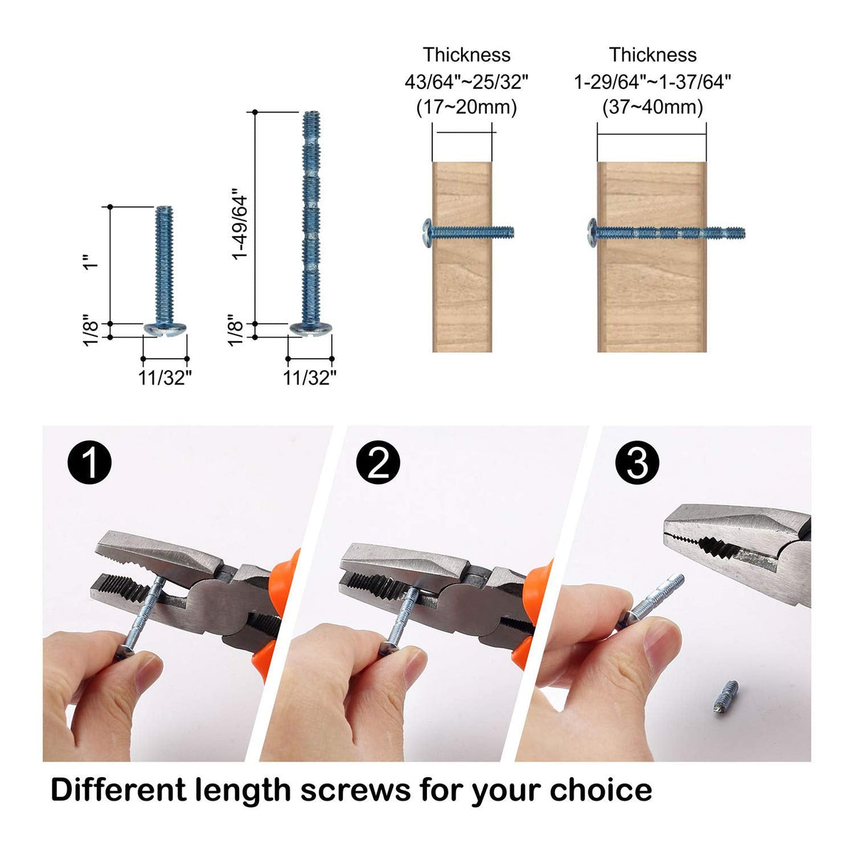 6 Pack Matte Black Cabinet Pulls 3-3/4"