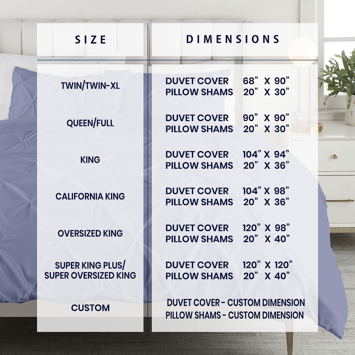3 Pc Queen/Full Size Pinch Pleated - Pintuck Duvet Cover Set - 100% Egyptian Cotton - 1000 TC Luxury Comforter Cover