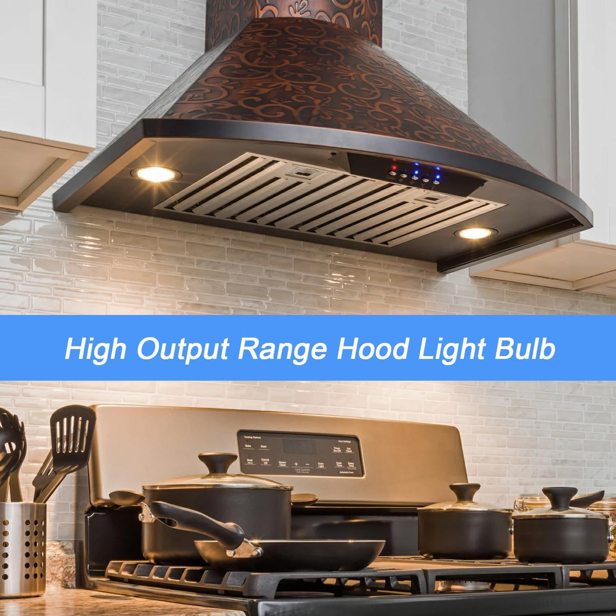 PAR20 Flood Bulbs, Dmimable Halogen fl25 Beam 50w 120v, 2700k Range Hood Light Bulbs,Eco Halogen Light Bulb Warm