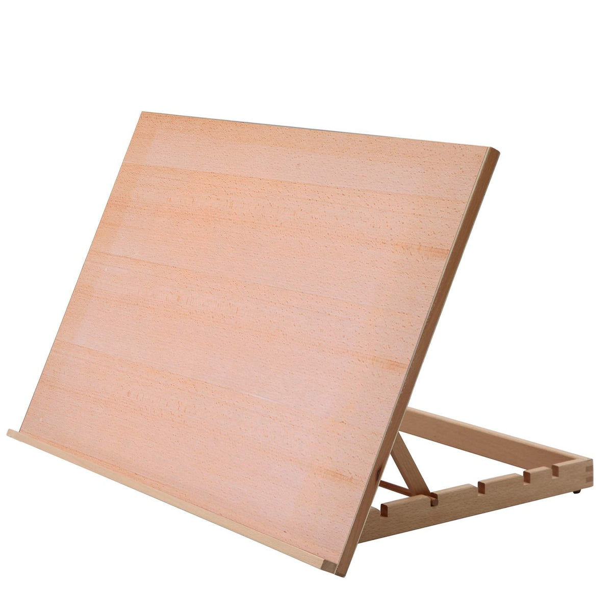 Extra Large 5-Position Wood Drafting Table Easel Drawing & Sketching Board