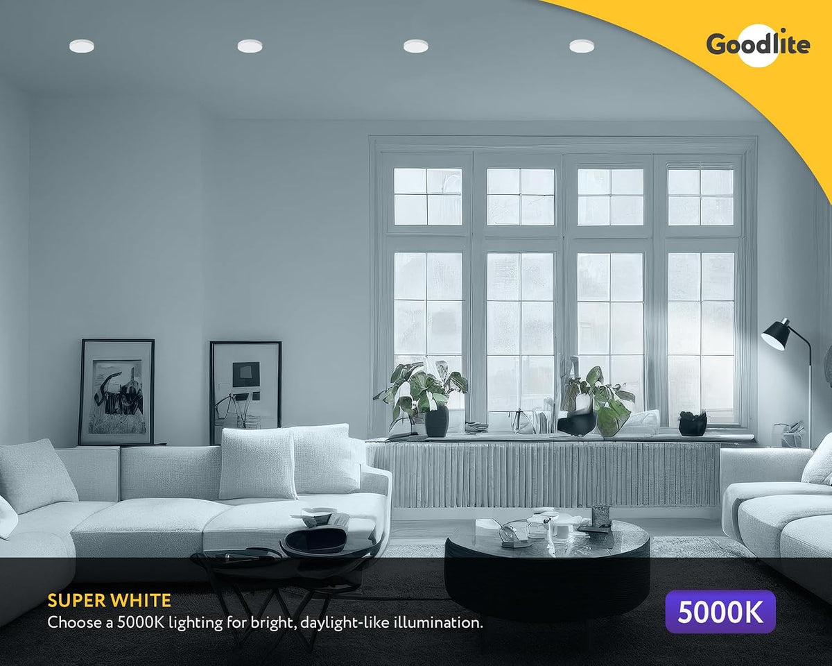 Led 6W (50W Equivalent) 565 lm BR20 Recessed Light Bulbdimmable Super White Flood Light