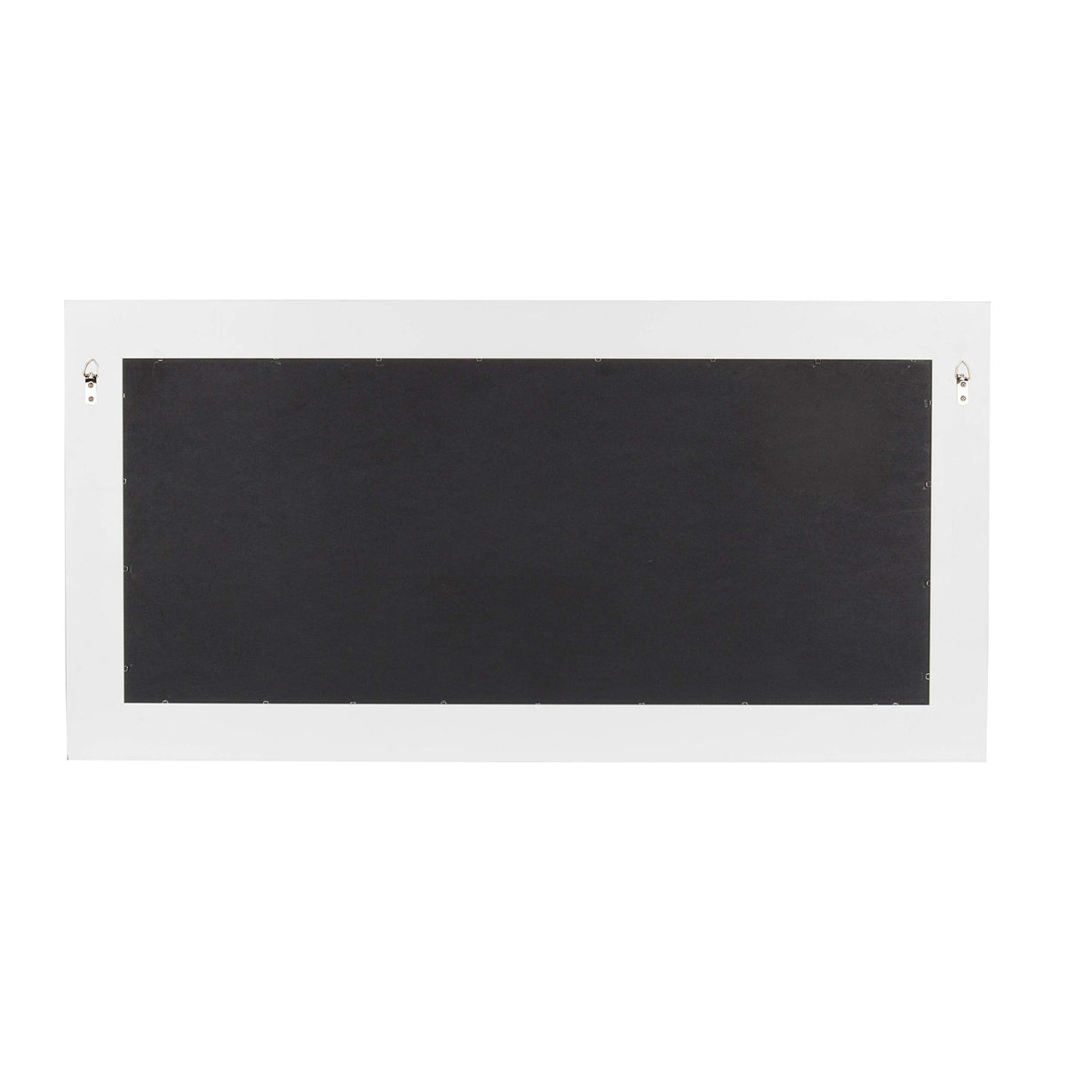 Pub Mirrors with 5 Metal Hooks, White