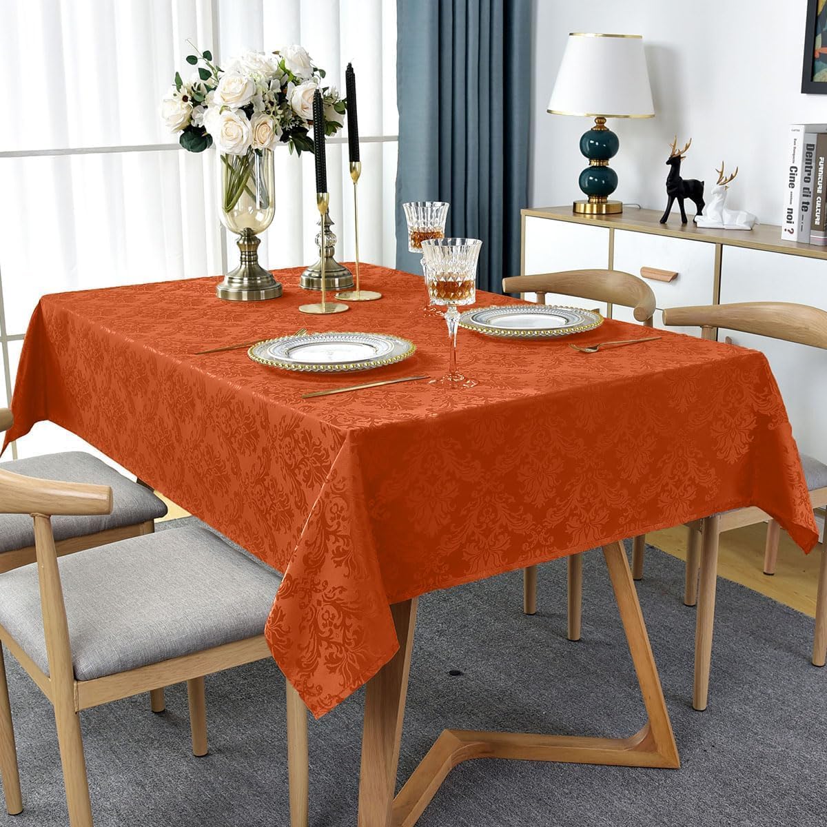Fall Thanksgiving Cloth Napkins 20 x 20 Inch Set of 4