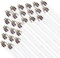 F17T8 841 Fluorescent Tube 24 Inch 2 Ft T8 17W 4100K Cool White 25Pk