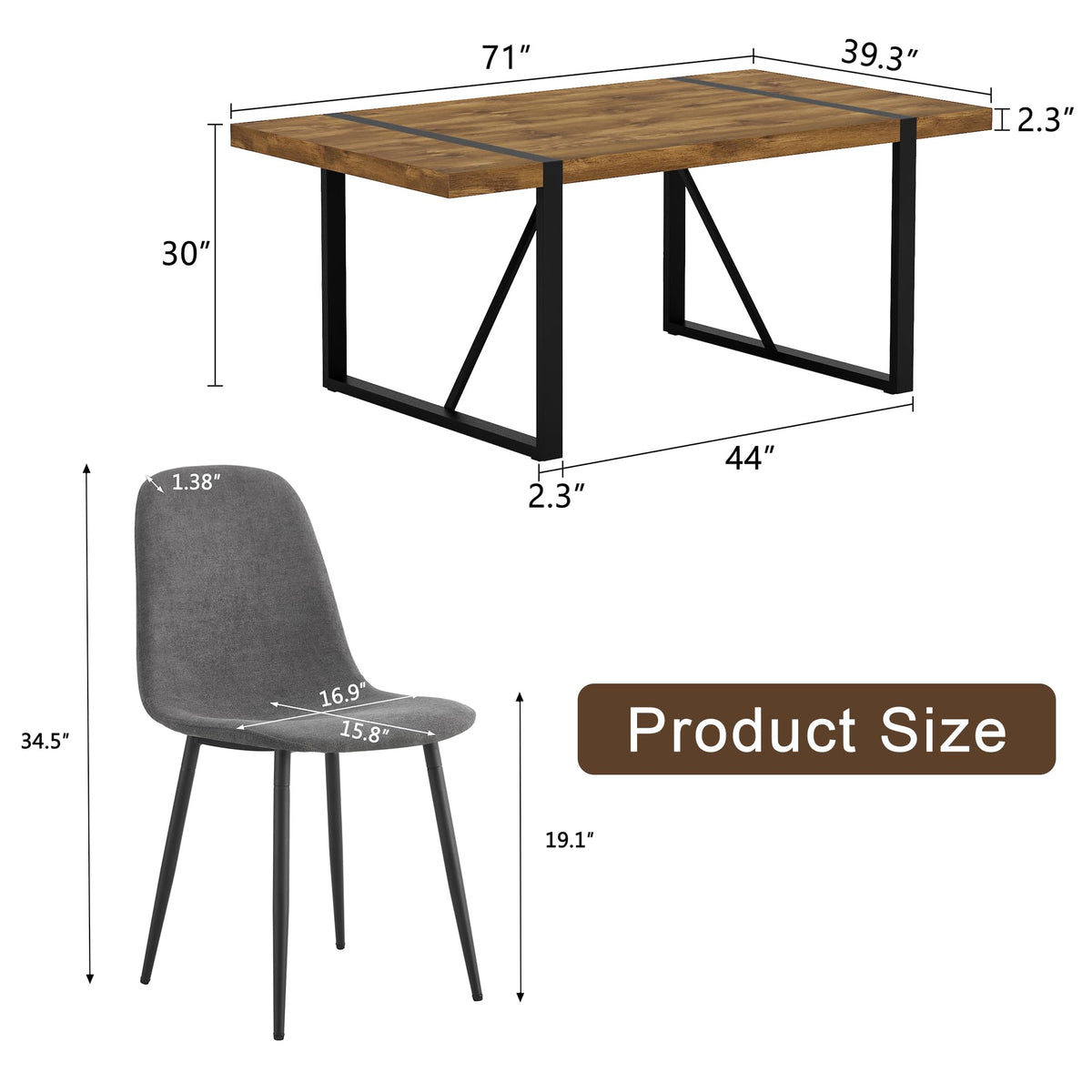 Dining Table Set for 8, Dining Room Table Set for 8