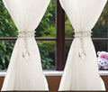 Luxury Pearl Beaded Magnetic Curtain Tieback, Pearl