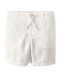 And Toddler Pull on Shorts,Simply White