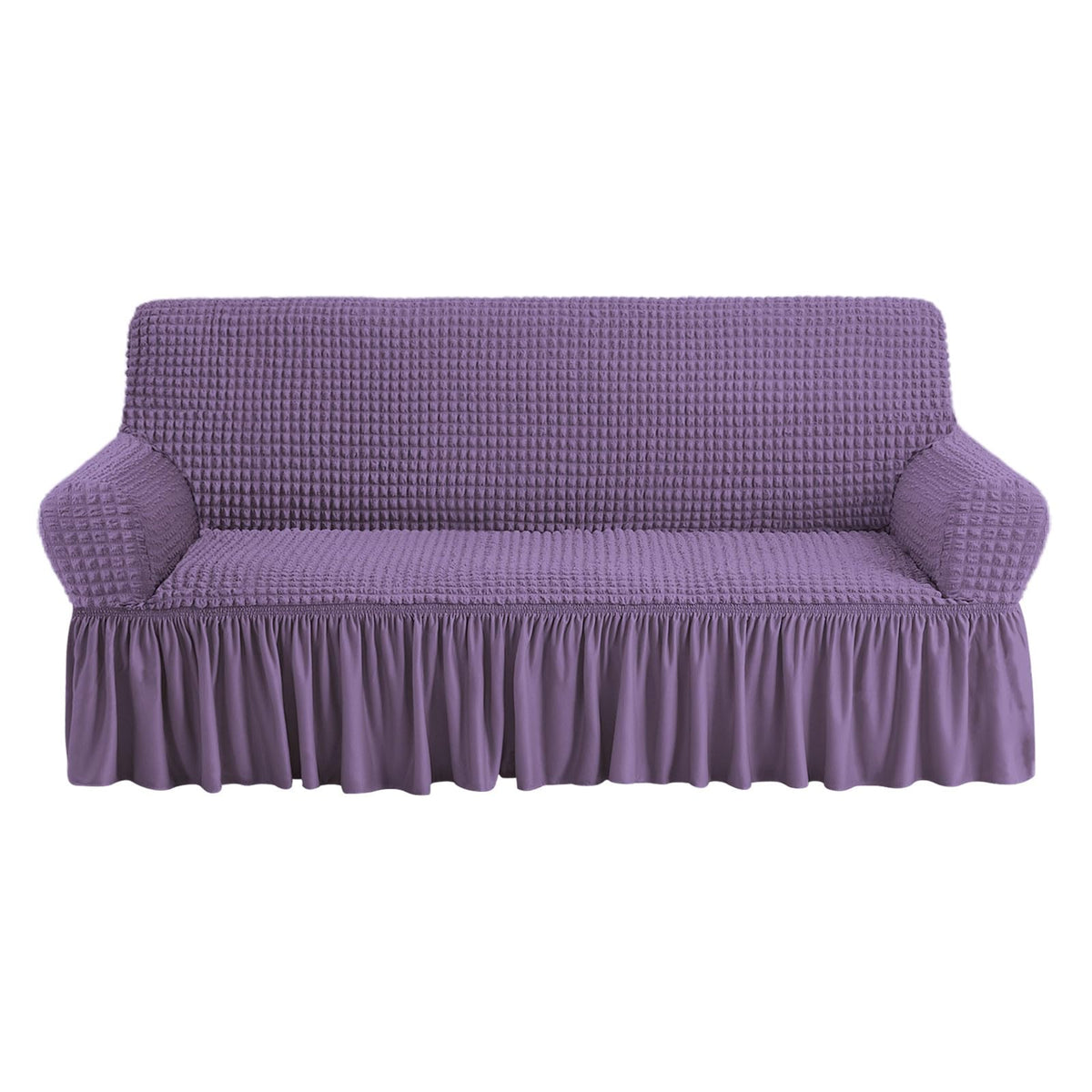 Sofa Covers Purple Couch Cover Stretch Sofa Slipcovers with Skirt