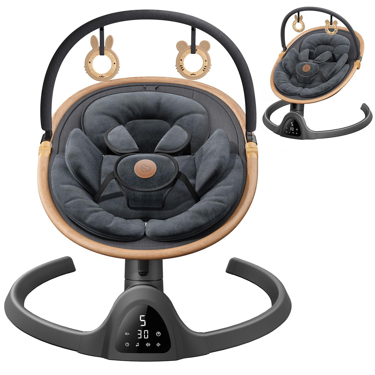 Swings for Infants, Infant Swing with 3 Seat Positions