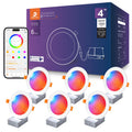 Smart Recessed Lighting 4 Inch Color Changing LED Recessed Lights