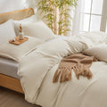 Natural Cooling Muslin Duvet Cover Set Linen