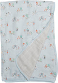 Muslin Quilt Blanket - Soft & Breathable Tanboocel Baby Blanket for Crib or Toddler Nap - Eco-Friendly, Lightweight &