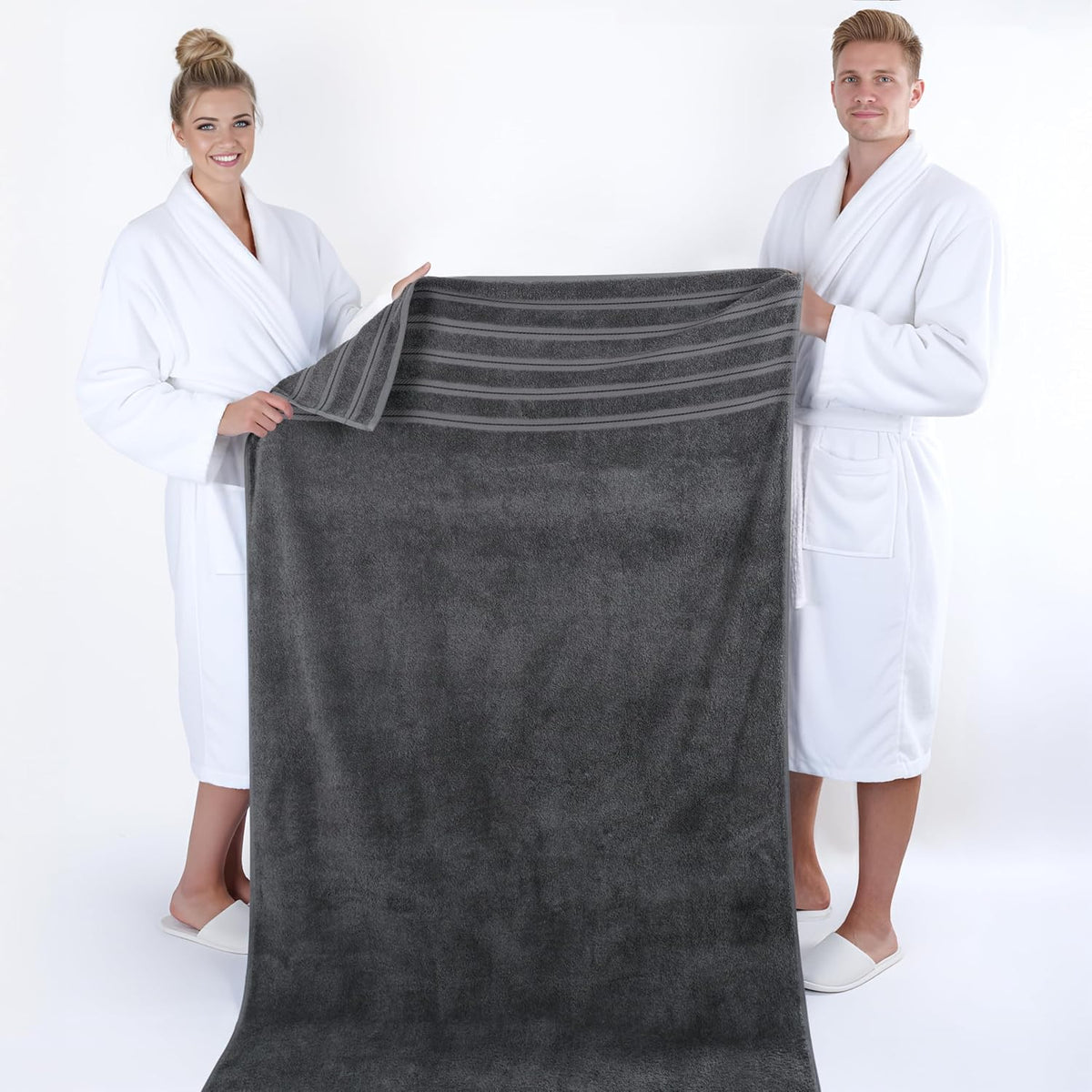 Soft Linen 100% Cotton Luxury Turkish Towels, 35x70 XL Bath Sheet | Soft Absorbent Quick Dry OEKO Tex Standard 100