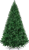 Artificial Christmas Tree, Premium Unlit Pine Design, Dense Branches Realistic Holiday Décor w/Easy Assembly