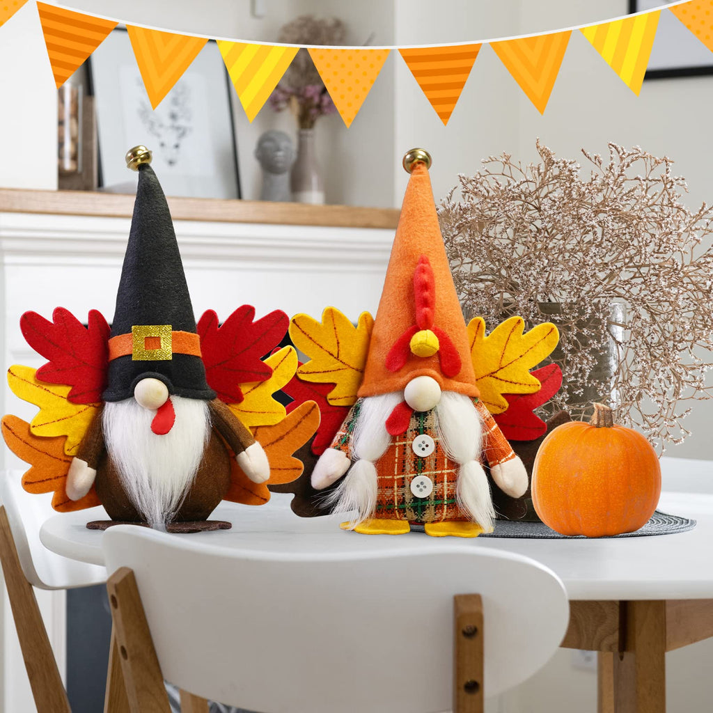 Thanksgiving Decorations, Thanksgiving Gnomes, Fall Gnomes, Turkey Decorations