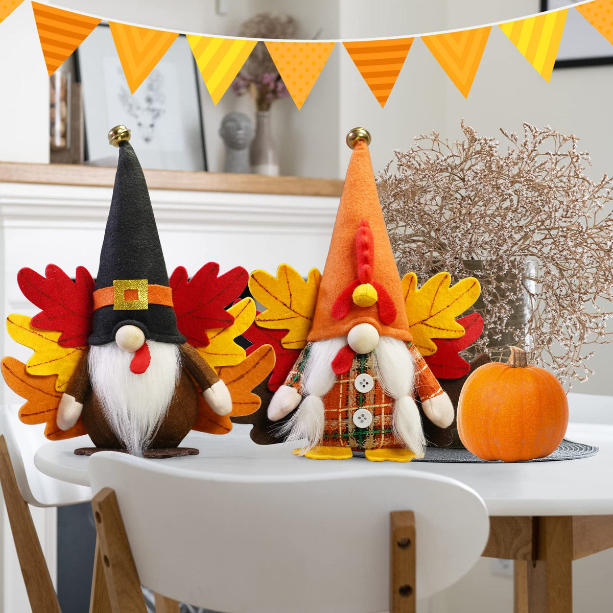 Thanksgiving Decorations, Thanksgiving Gnomes, Fall Gnomes, Turkey Decorations