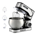 Stainless Steel 12-Speed 5.3QT Stand Mixer w/Scale & Timer