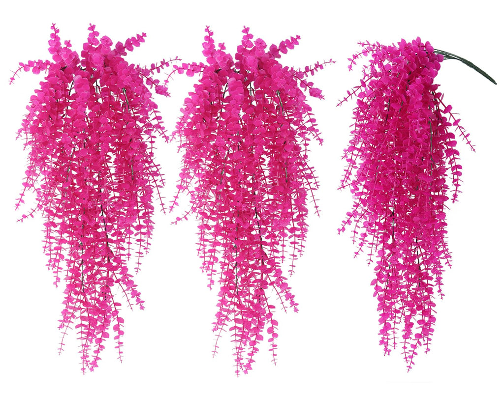 Artificial Plants Fake Hanging Vines Shrub Draping Eucalyptus Vines