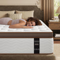 Full Mattress 14 Inch - Firm Hybrid Mattress Full with Orthopedic Spine Support & Motion Isolation - Individually