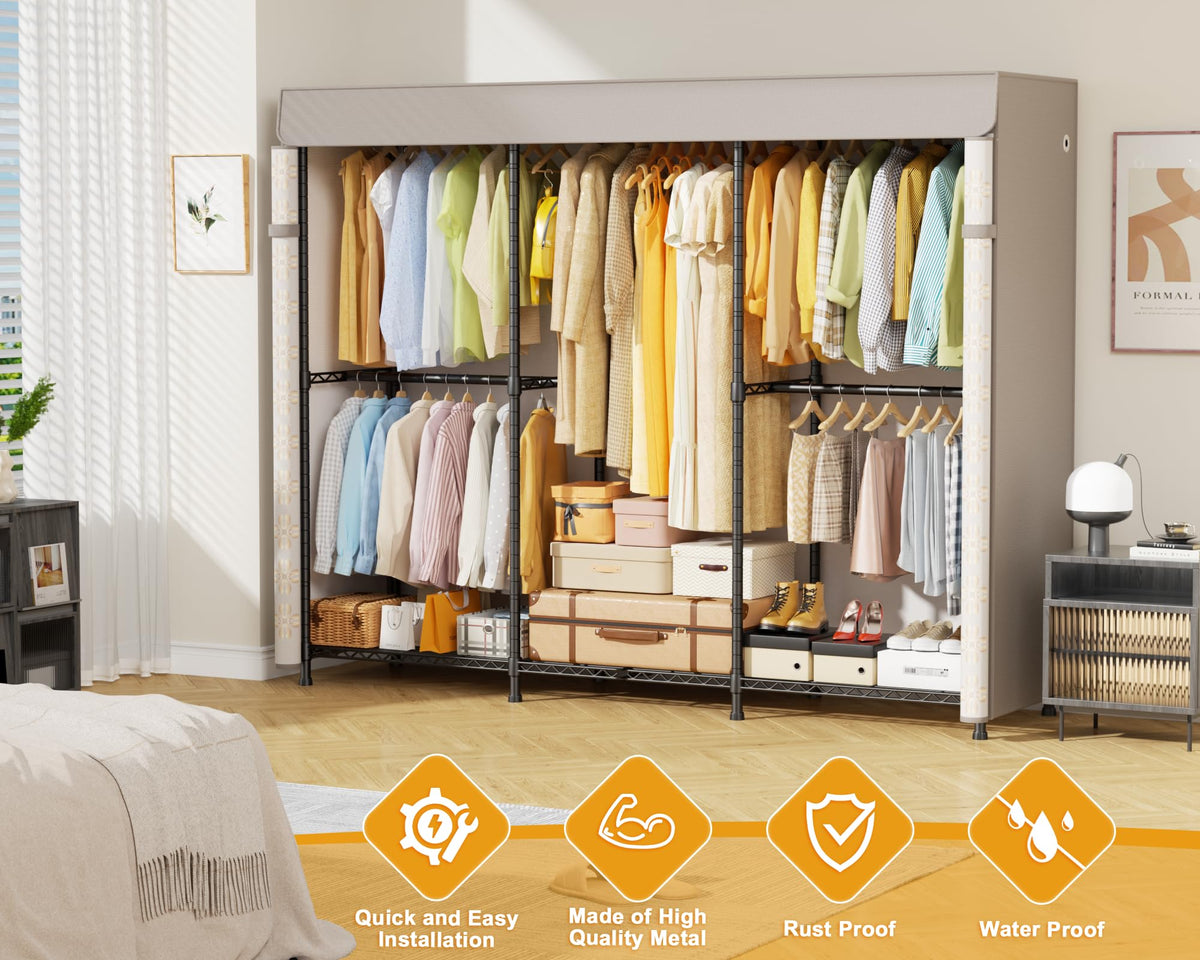 E14C Pro Heavy Duty Closet Organizer System (Brand Custom)