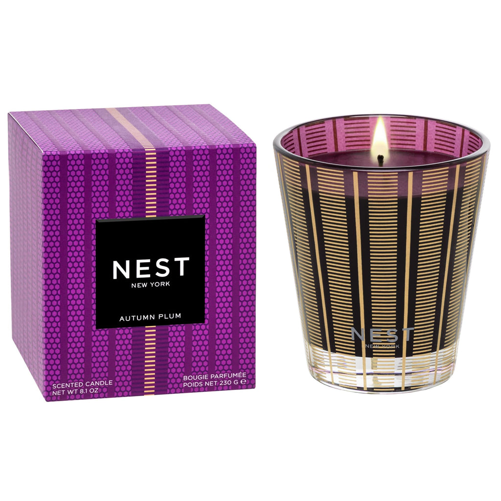 York Scented Classic Candle, Autumn Plum