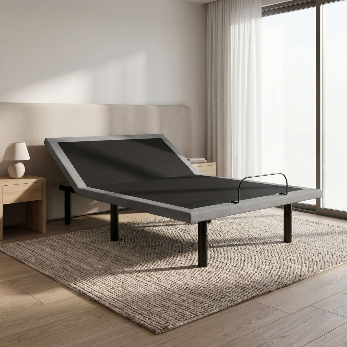 King Adjustable Bed Base with Head & Foot Position Control
