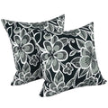 Outdoor/Indoor Throw Pillows, Decorative Throw Pillows with Inserts, 18"x18" Square Pillows for Bed, Couch, Sofa and