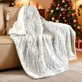 Electric Heated Throw Blanket 50" x 60", Reversible Faux Fur & Sherpa, 6 Heating Levels & 4H Auto Off, Over-Heat