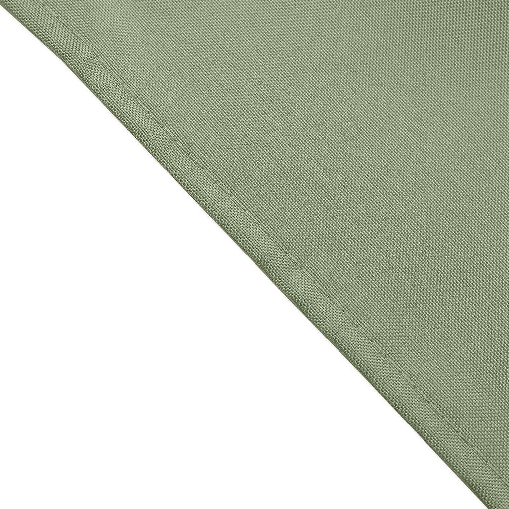 Premium Cloth Napkins Set of 100, 17x17 Inch Eucalyptus Dusty Sage Seamless Dinner Napkins, Washable Linen Table