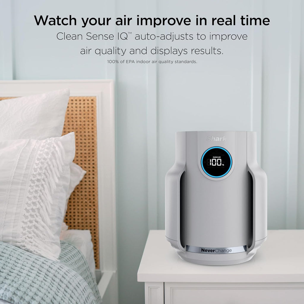Air Purifier for Home, Compact Pro, HEPA-Exceeding Filter, Captures Pollutants, Pet Dander, Dust, Odor