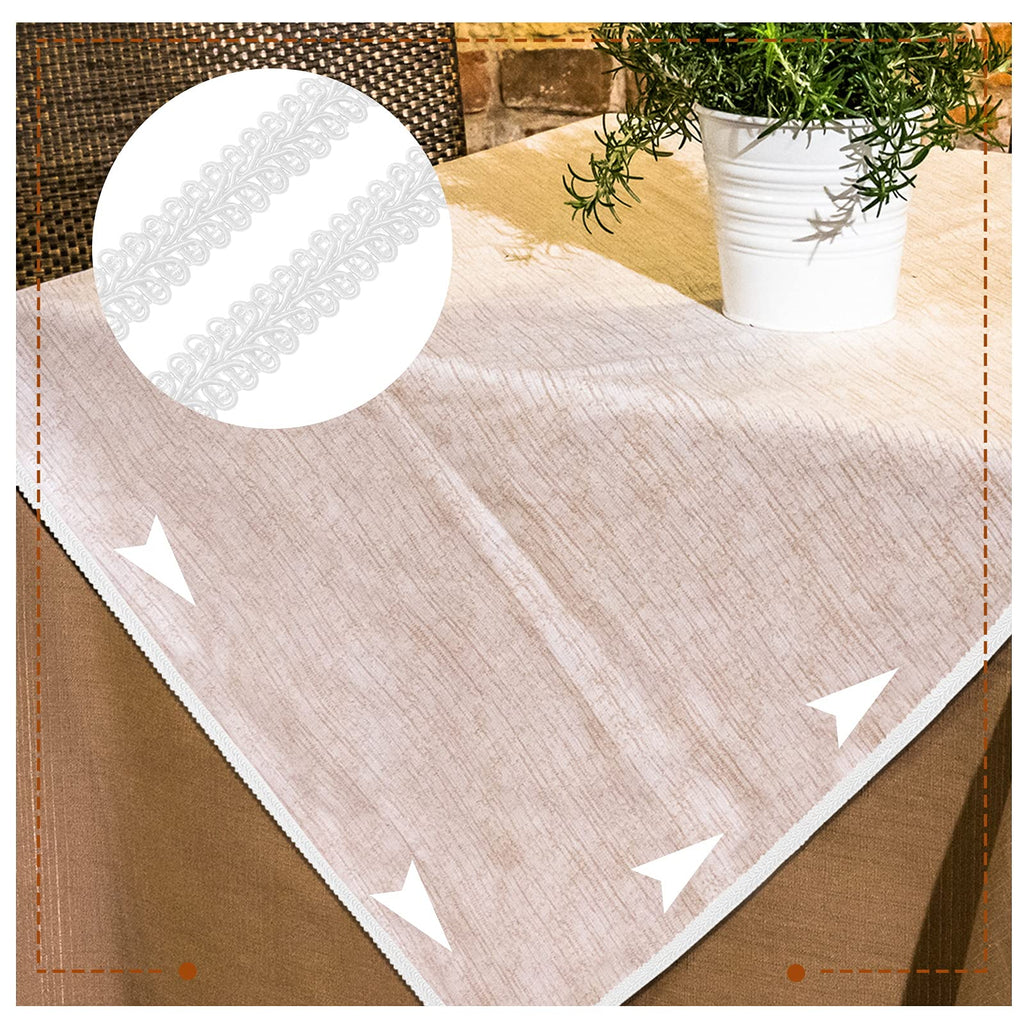 Gimp Braid Trim 1/2 Inch 20 Yard Gimp Braid Trim Decorative, White