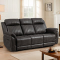 Zero Gravity Power Reclining Sofa with Adjustable Headrest, Electric Reclining Couch with USB & Type-C Ports, Power