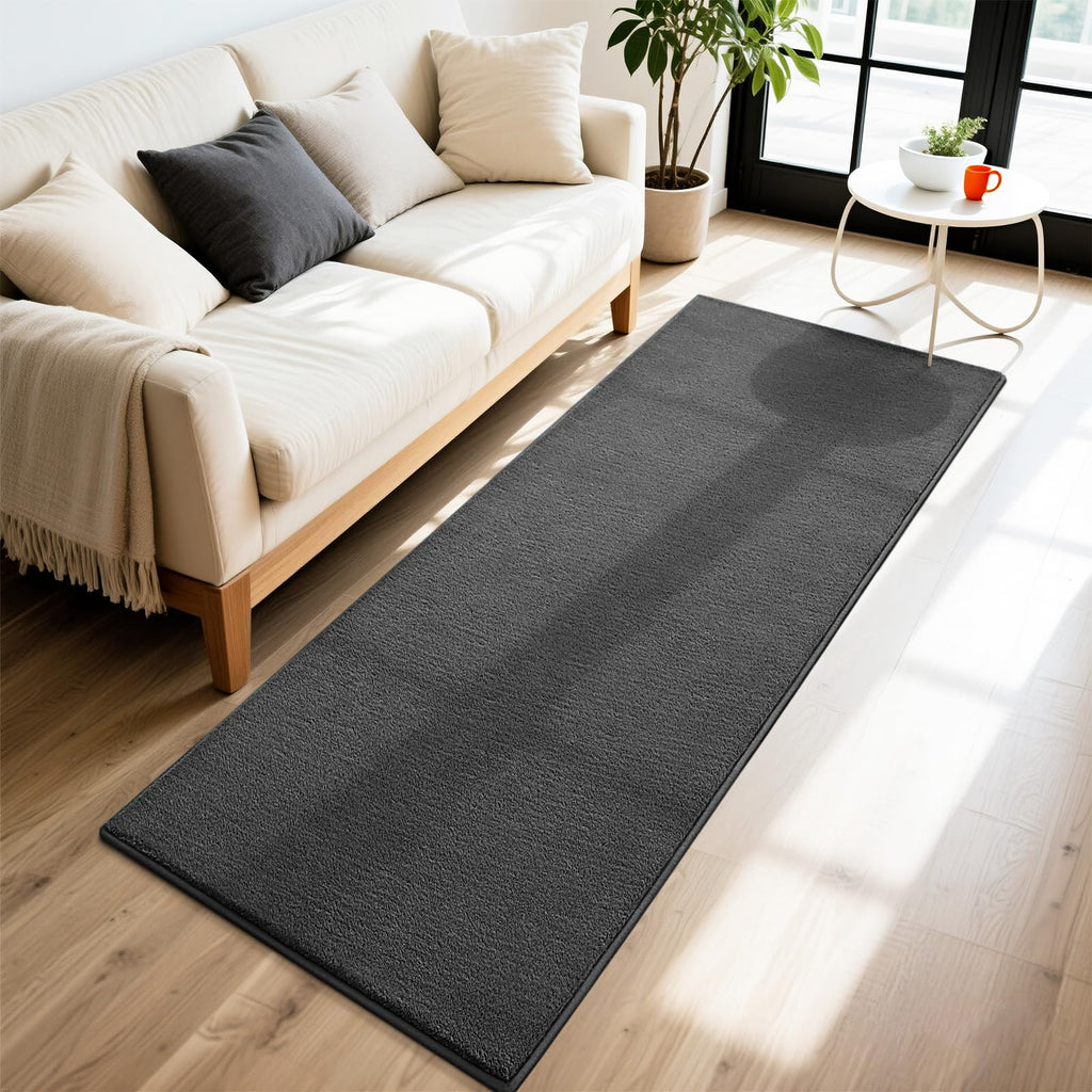 Hallway Runner Rug, Non Slip Bedroom Runner Rug, Memory Foam Rug