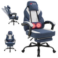Video Gaming Chair for Adults, Computer Chair with Footrest and Ergonomic High Back, Big and Tall Gamer Chair with