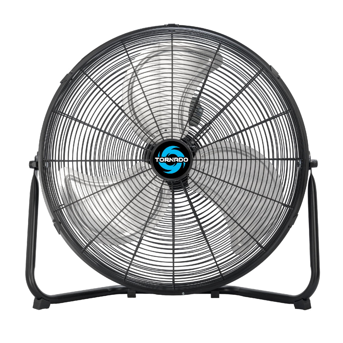 20 Inch High Velocity Metal Floor Fan, 3-Speed Powerful Cooling for Industrial, Commercial, and Home Spaces