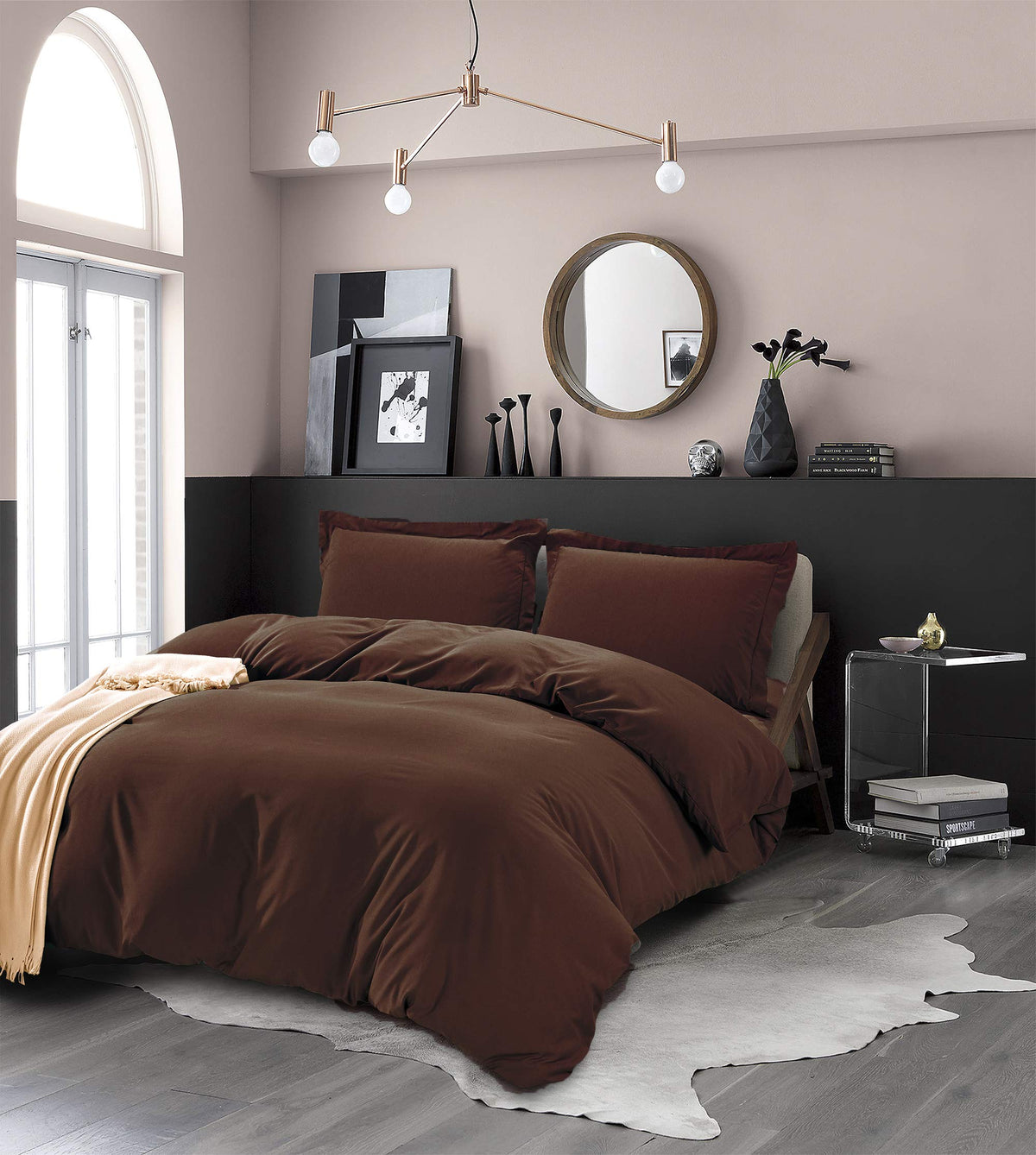 Ultra Soft 3-Piece Duvet Cover Set - 1500 Premium Hotel Quality Microfiber, Wrinkle and Fade Resistant 3PC Duvet