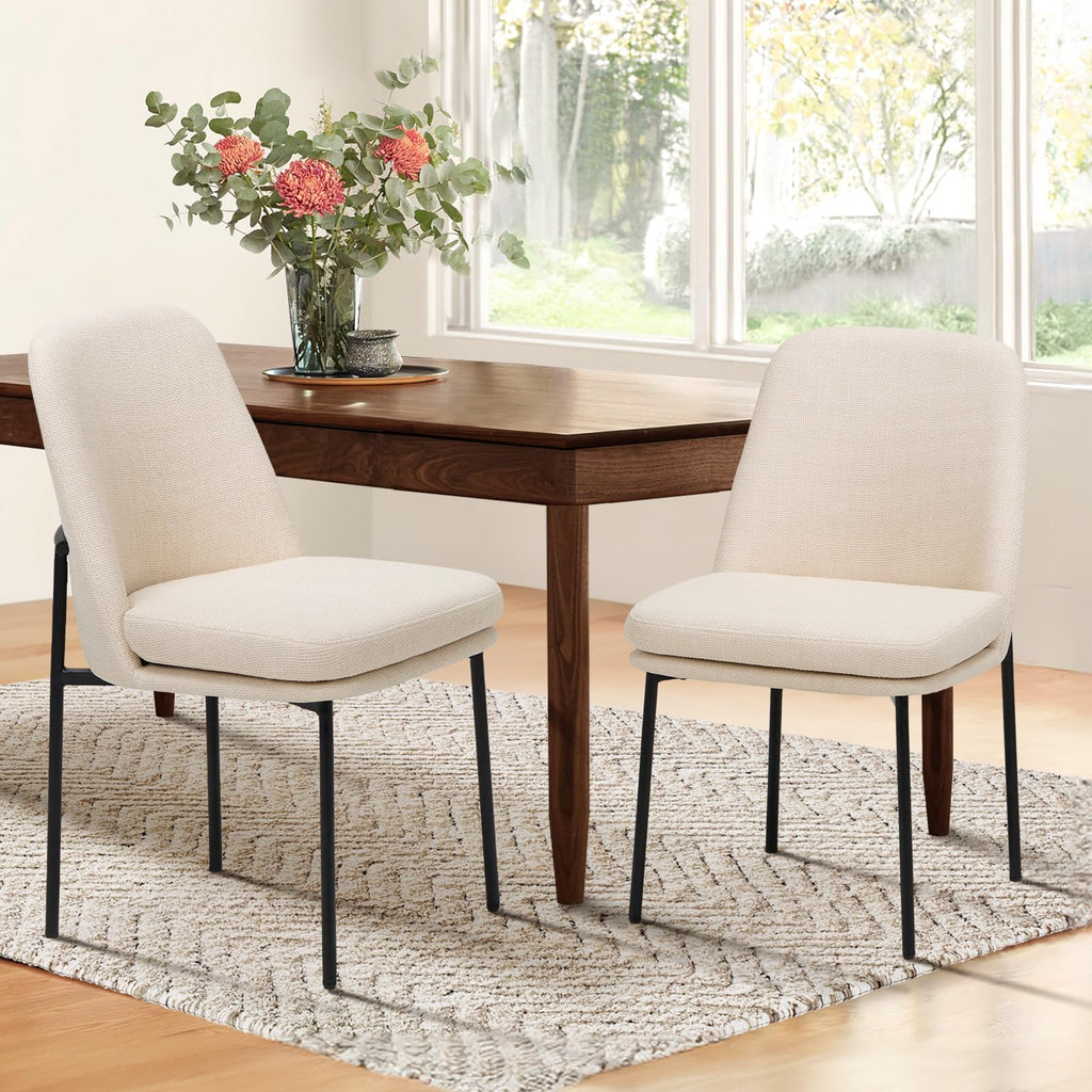Upholstered Set of 2, Beige