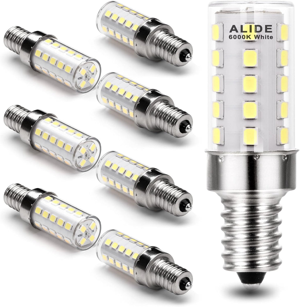 E12 C7 40w LED Candelabra Chandelier Bulbs,6000K Daylight Cool White