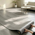 Wood Peel and Stick Tile,Waterproof Vinyl Roll Flooring (Grey)