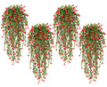 Artificial Hanging Plant 4pc Fake Hanging Plants Draping Greenery Decor