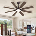 52" Ceiling Fan with Light & Remote