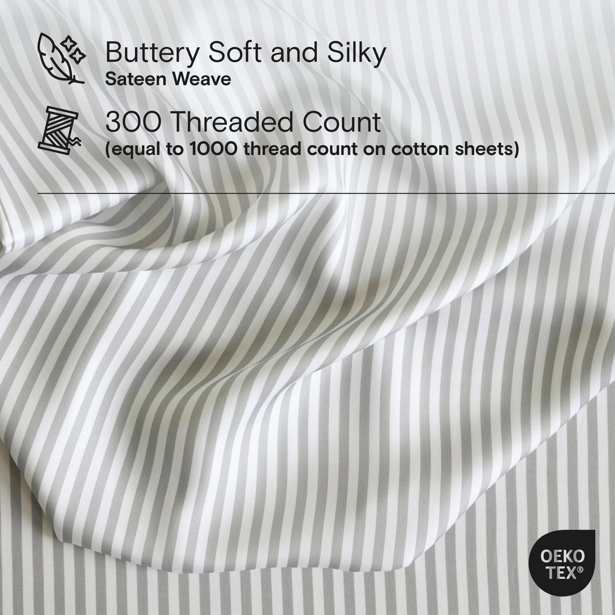 DOZ Duvet Cover Set, 100% Viscose derived from Bamboo, Organically Grown, Buttery Soft, Cooling Duvet Covers, High