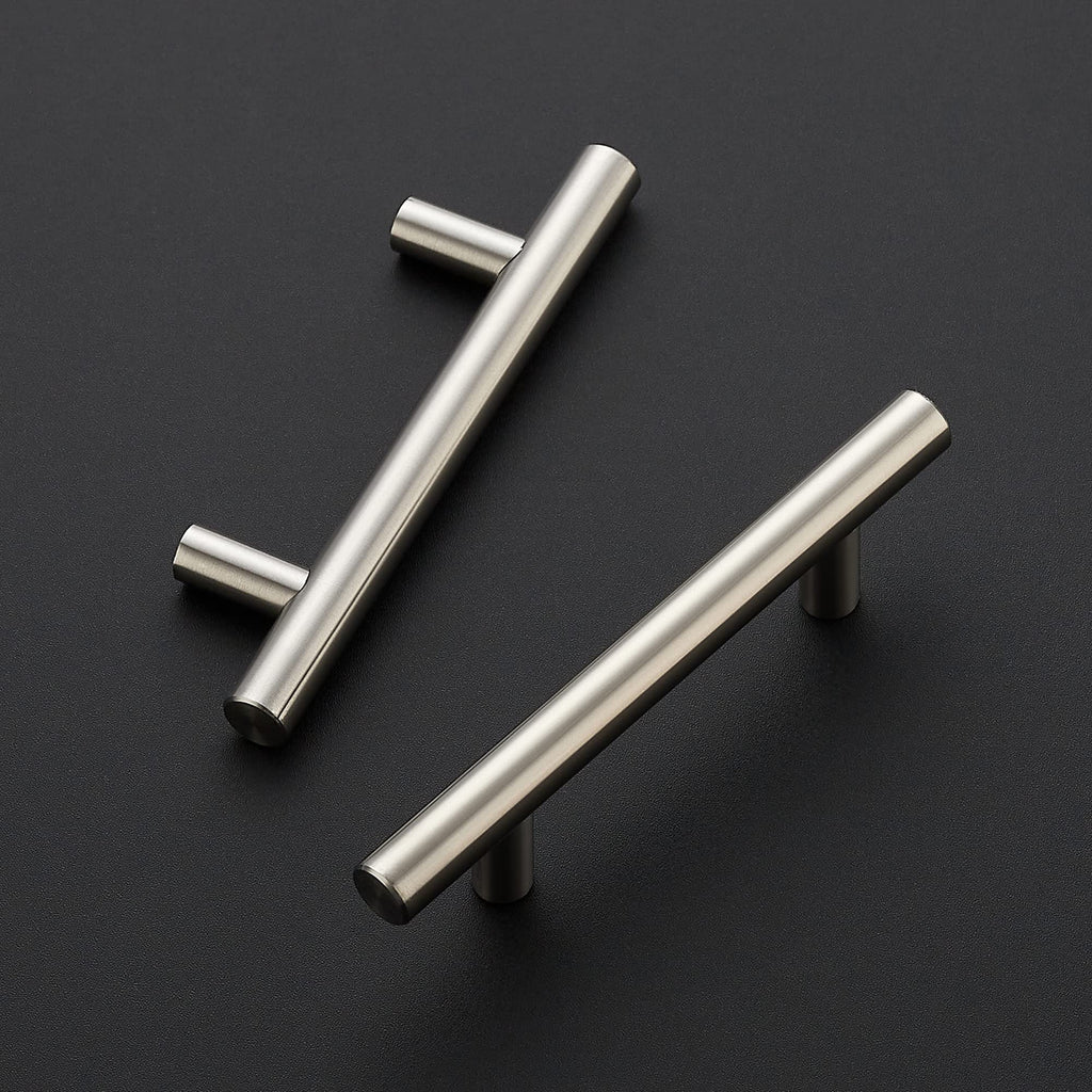 Brushed Nickel Cabinet Pulls Cabinet Handles, 3 Inch CC, 25 Pack
