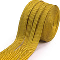 4 Size 5 Yards Gold Ribbon Jacquard Ribbon Embroidered Fabric