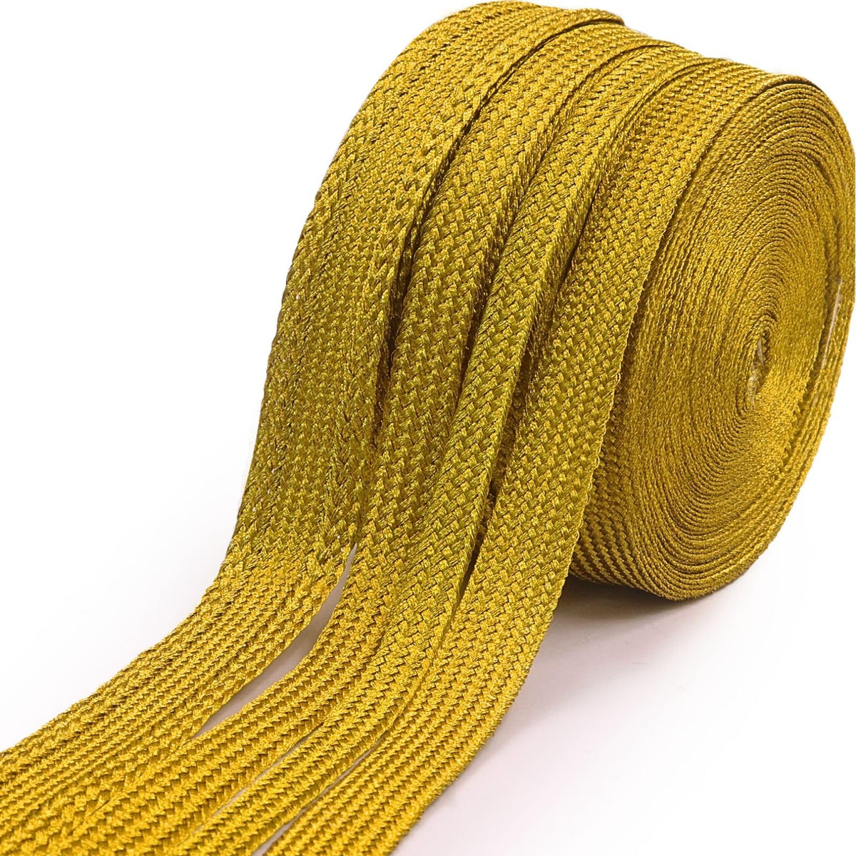 4 Size 5 Yards Gold Ribbon Jacquard Ribbon Embroidered Fabric