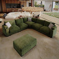 107" L Shaped Sectional Couches with Cup Holder