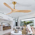 52" Ceiling Fan with Remote, No Light